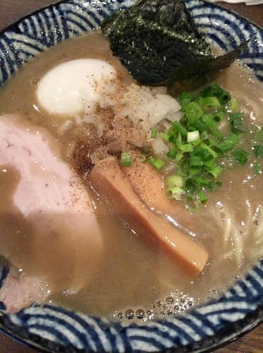 「特濃厚煮干しらーめん」@JapaneseNoodles88の写真