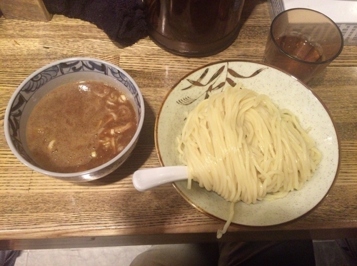 「濃厚鶏つけ麺」@新橋 纏の写真