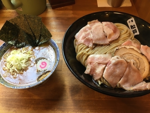 「特製つけそば(特)＆ローストポーク」@中華蕎麦 とみ田の写真