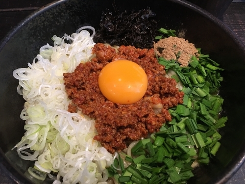 「台湾混ぜそば」@まぜそば 一心不乱の写真