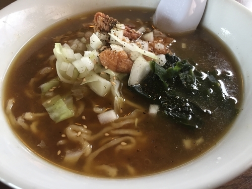 「特製煮干しラーメン 620円」@うどん屋 源さんの写真
