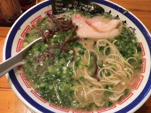「ネギラーメン」@博多長浜らーめん 田中商店の写真