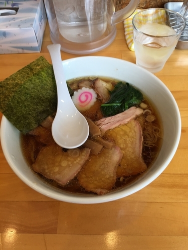 「焼豚麺」@白河手打中華そば 法隆の写真