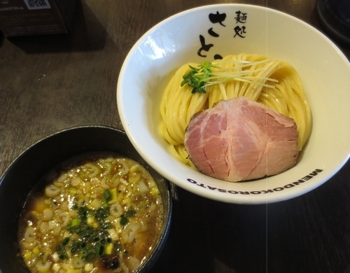 「濃厚魚介豚骨つけ麺（中盛）820円」@麺処 さとう 桜新町店の写真