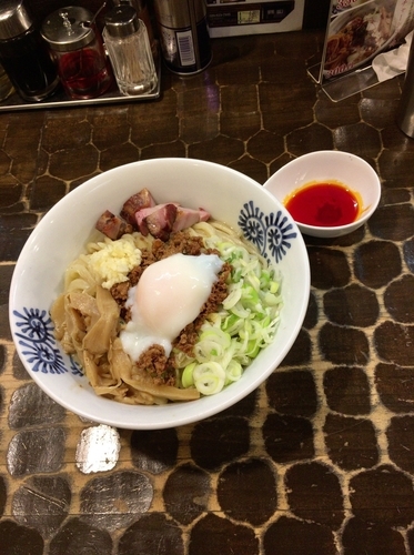 「【限定】油そば 750円（大盛り無料）」@特級鶏蕎麦 龍介の写真