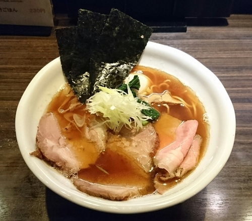 「特製中華そば」@麺や 豊の写真