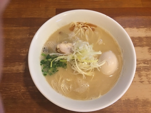 「味玉らーめん」@らーめんや なかじゅう亭 高崎市通町本店の写真