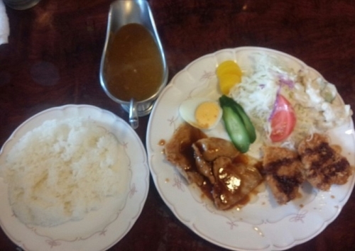 「Ａランチ680円カレールー追加300円」@カレーハウス園の写真