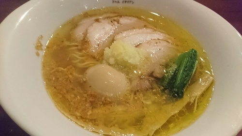 「具だくさんの塩1000円」@黄金の塩らぁ麺 due Italian 市ヶ谷店の写真