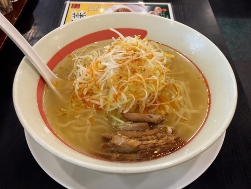 「塩ねぎらーめん」@幸楽苑 道玄坂店の写真