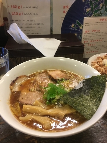 「醤油中華そば＋チャーシュー丼中盛」@中華そば こむぎの写真