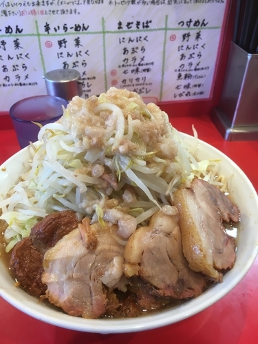 「小ラーメン＋豚2枚」@麺屋 桐龍の写真