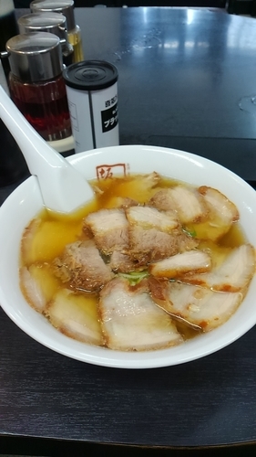 「焼豚ラーメン ¥650(創業価格)」@喜多方ラーメン 坂内 練馬店の写真