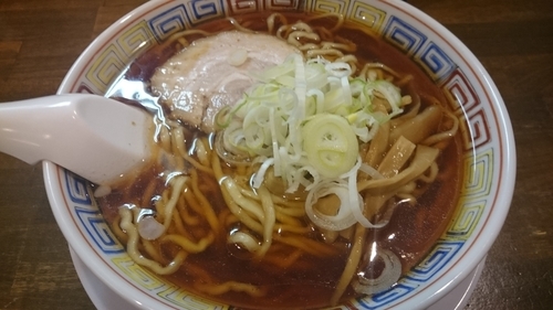 「中華そば（680円）＋大盛り（100円）」@丸中華そばの写真