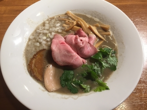 「特濃イカ煮干しそば  ¥800」@寿製麺よしかわ 川越店の写真