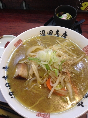 「味噌らーめん 抹茶ぷりん」@麺組の写真