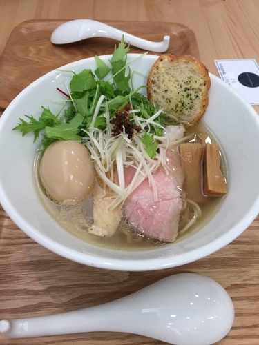 「味玉アメオトソバ(塩)」@アメノオトの写真