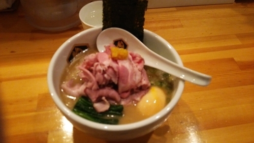 「特製濃厚真鯛らーめん」@真鯛らーめん 麺魚の写真