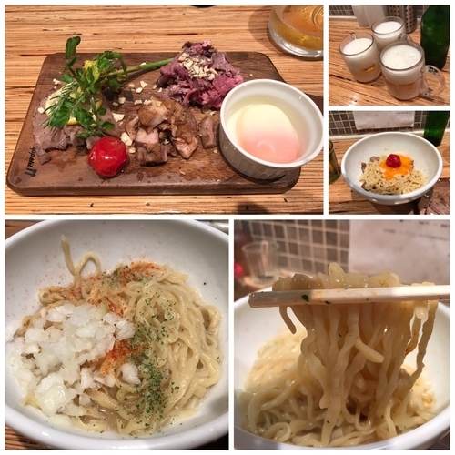 「【夜の部30食限定】プラチナ油ソバ1000円＋ビール」@NOODLE STOCK 鶴おかの写真