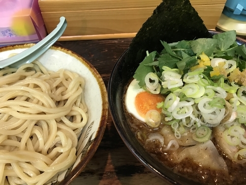 「１０月限定和風つけ麺」@大勝軒 本庄店の写真