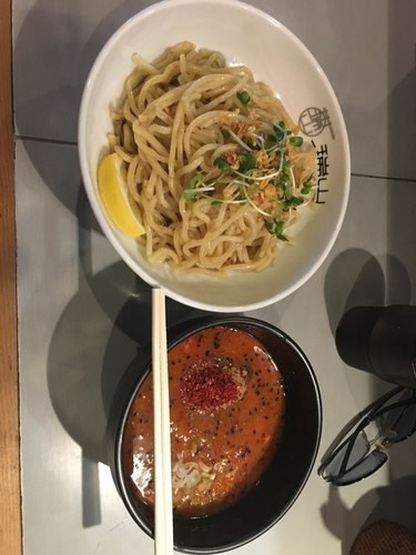 「辛みつけそば中盛」@中華蕎麦 瑞山（ZUIZAN）の写真