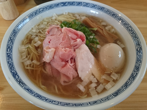 「肉増し一無庵＋味玉」@中華蕎麦 一無庵の写真