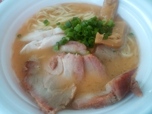 「活龍×龍介　伊勢海老濃厚鶏そば750円」@つくばラーメンフェスタ2016の写真