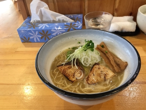 「鰤らあめん 塩」@めんや 正明の写真