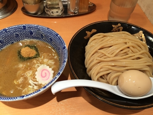 「味玉つけめん」@六厘舎の写真