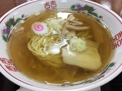 「らーめん（５８０円）」@らーめん 伊藤の写真