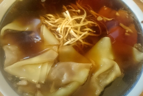 「ちゃーしゅーわんたんめん」@麺酒盗ざい八の写真