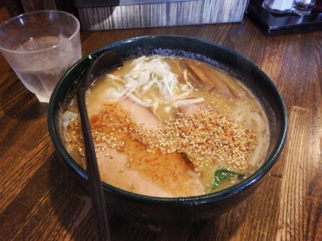 「香ばし味噌」@らぁめん銀波露 江別本店の写真