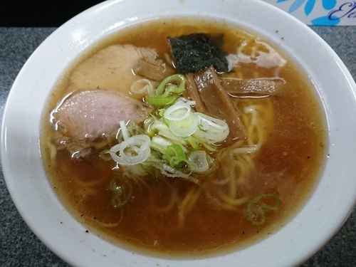 「ラーメン 半チャーハン」@中華屋 光の写真