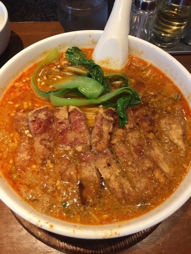 「排骨担々めん」@らーめん 亜寿加の写真