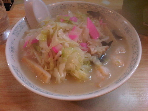 「長崎ちゃんぽん(800円)」@長崎の写真