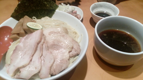 「メガ肉清湯つけ麺（1300円）」@麺屋 翔 品川店の写真