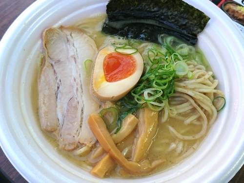 「気むずかし家(長野)、濃厚鶏白湯ラーメン」@つくばラーメンフェスタ2016の写真