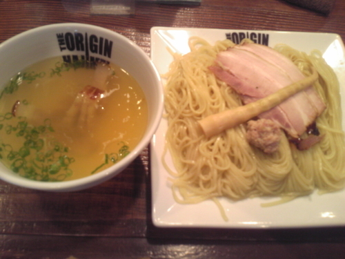 「塩つけめん」@らあめん元の写真