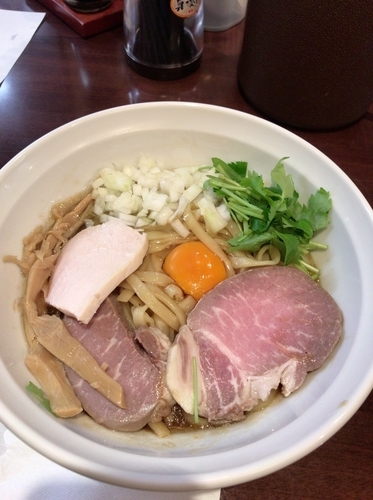 「まぜそば」@中華そば田家 ふくふくの写真