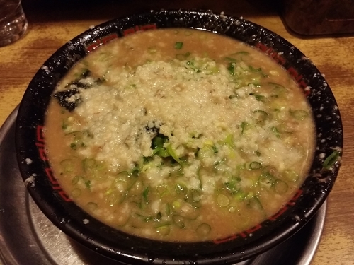「とんこつラーメン」@無鉄砲 大阪店の写真