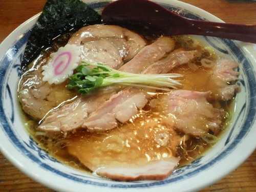 「炭火焼焼豚麺 900円」@手打ち中華そば 和屋の写真