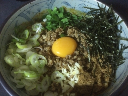 「旨辛台湾まぜそば」@麺屋 雷神の写真