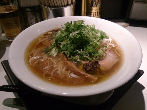 「そば(醤油)＋九条ねぎ」@SOBAHOUSE金色不如帰の写真