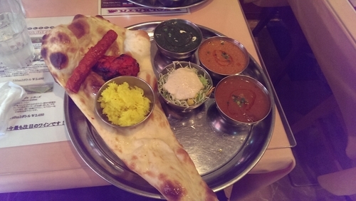 「ランチセットＤ」@コルカタの写真