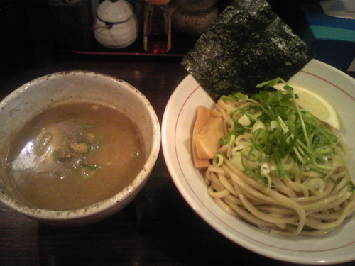 「濃厚煮干し魚介つけそば」@いりにぼの写真