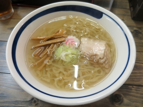 「塩ラーメン ６００円」@森清の写真