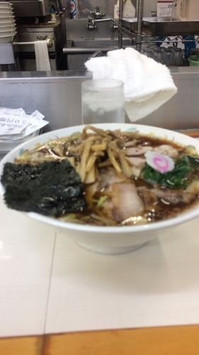 「チャーシュー麺 メンマ50円増し」@青島食堂 秋葉原店の写真