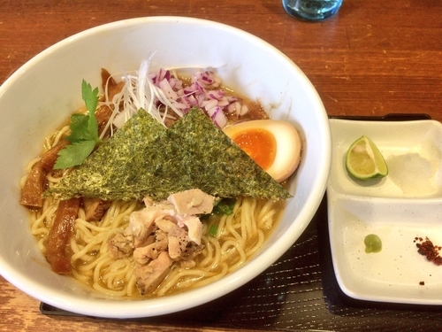 「のどぐろ（裏フェスVer.） 830円」@麺や 蒼輝 AOIKAGAYAKIの写真