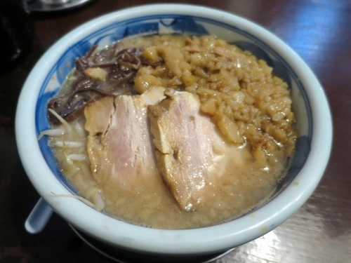 「ゴリトン ７５０円 ※背脂増し・細麺・ハリガネ」@濃厚豚骨 NOTO﻿И ノートンの写真