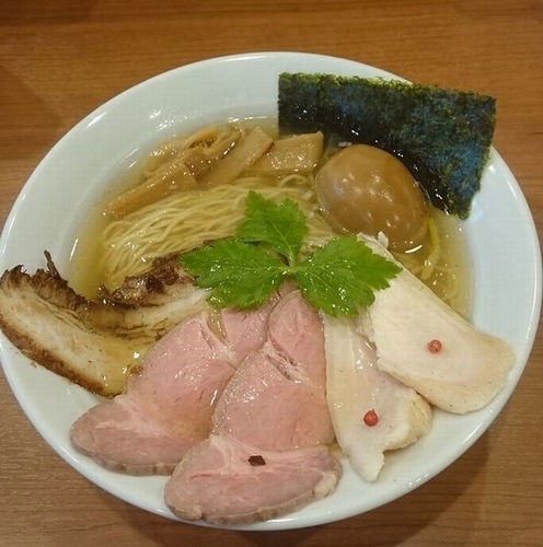 「特製塩らーめん」@中華そば 七麺鳥の写真